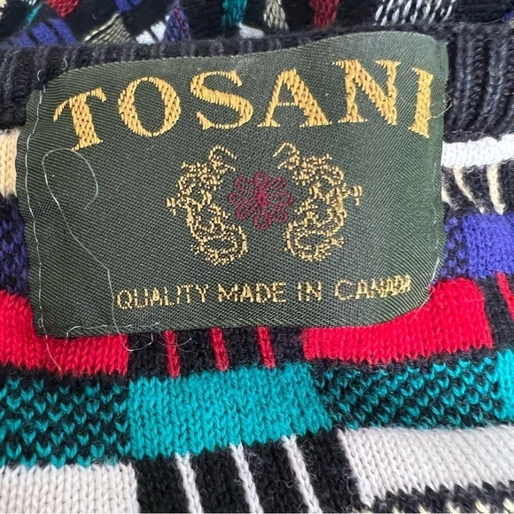 Vintage Tosani Knit Crew neck Sweater - Picture 9 of 9